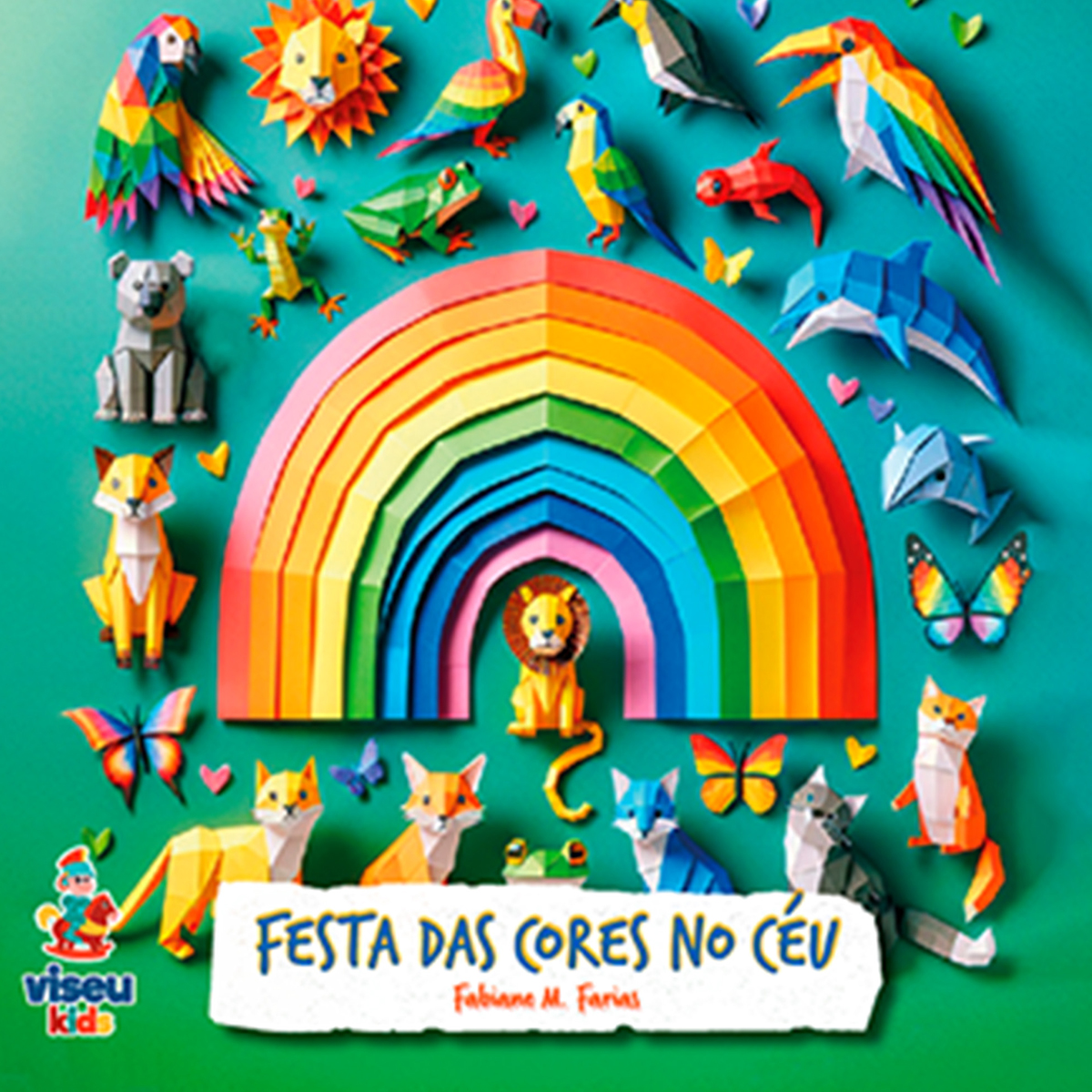 Festa das cores no céu