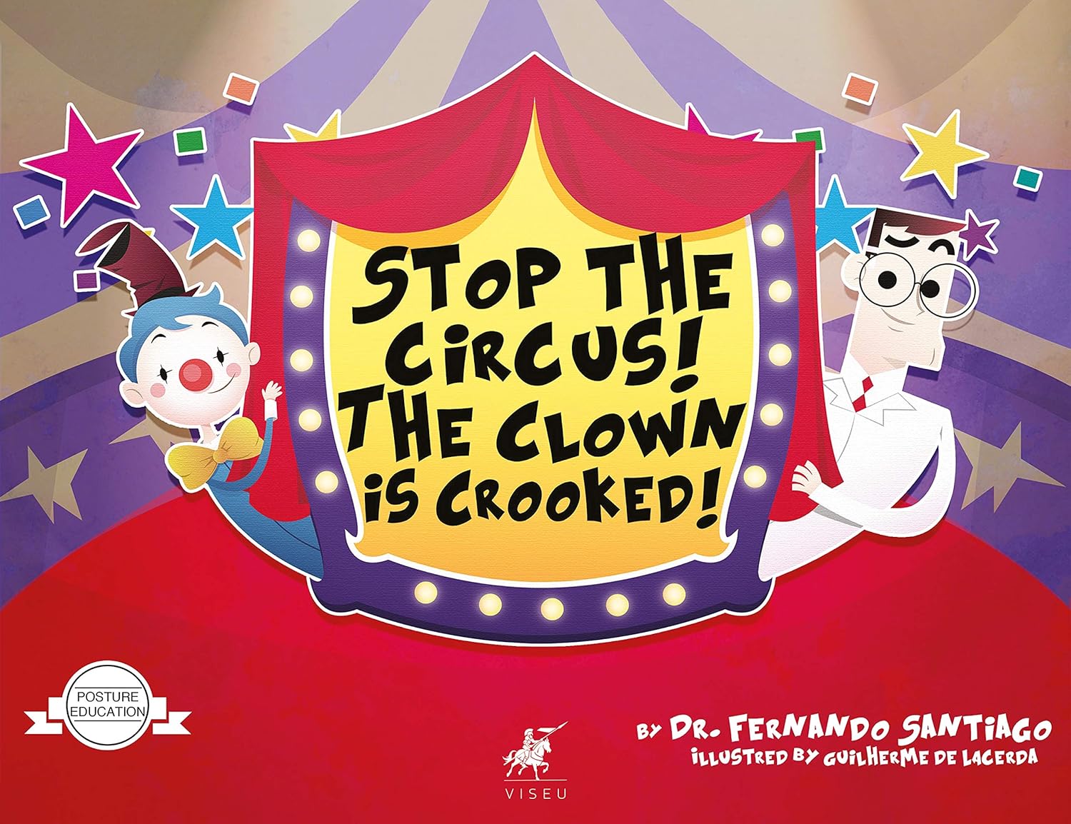 Stop the circus the clown is crooked