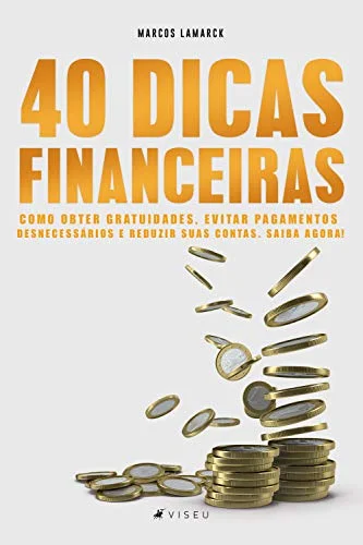 capa de livro 40 dicas financeiras - Editora Viseu