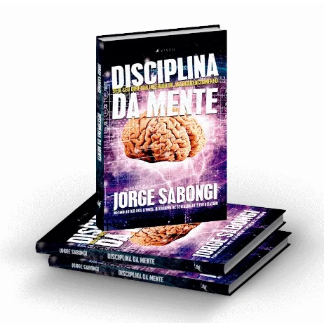 capa do livro Disciplina da mente do autor Jorge Sabongi - como publicar um livro com uma editora de livros