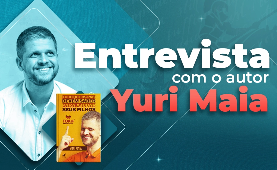 Yuri Maia - Autor do livro TDAH Descomplicado - Editora Viseu