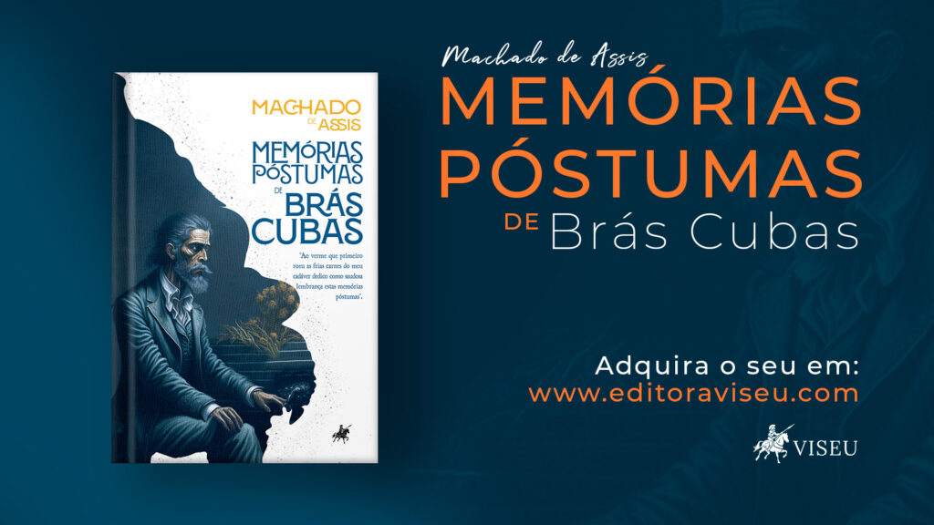 Banner promocional para adquirir obra Brás Cubas de Machado de Assis