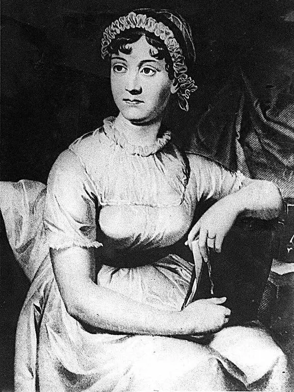 Imagem da escritora Jane Austen