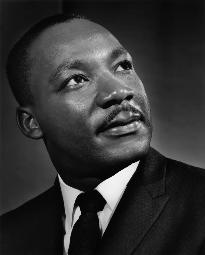 Foto de Martin Luther King Jr. em 1962
