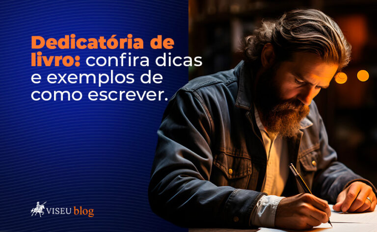 como escrever a dedicatoria de um livro