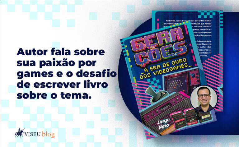 lançamento do livro Gerações a era de ouro dos videogames