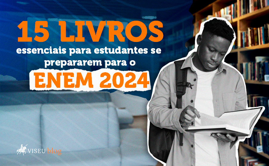15 livros essenciais para se preparar para o ENEM 2024