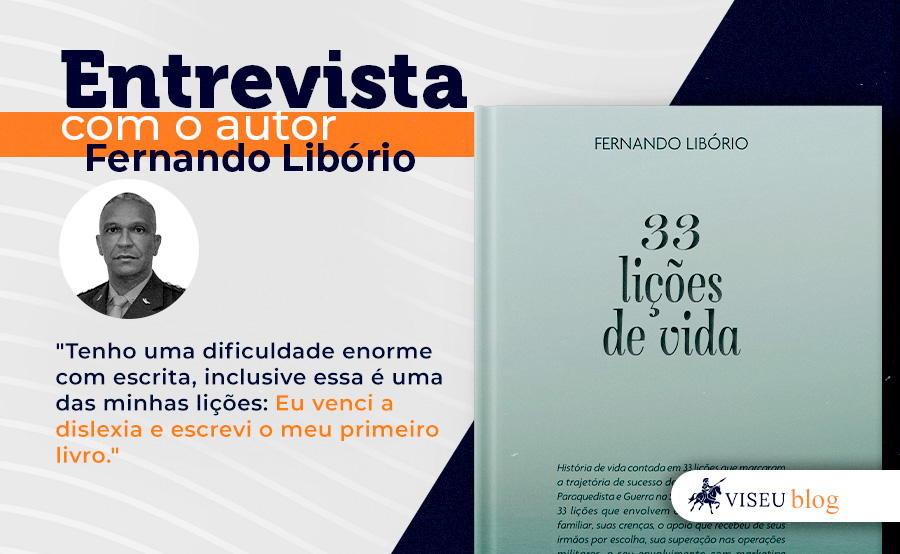 Fernando Libório apresenta 33 Lições de Vida para guiar pessoas rumo ao seu propósito de vida