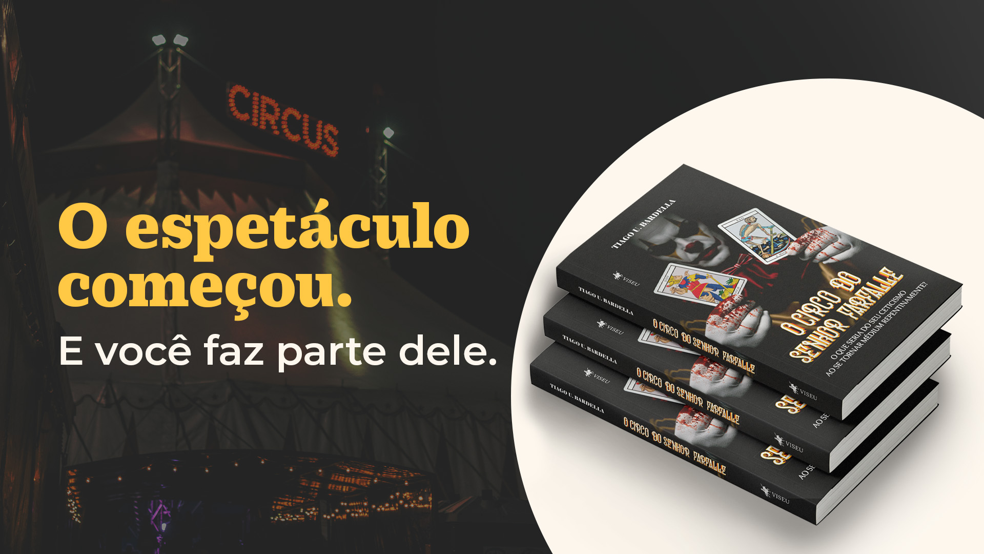 Mistério, sobrenatural e investigação: os bastidores de O Circo do Senhor Farfalle