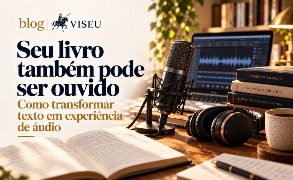 Como criar um audiolivro: guia completo para autores