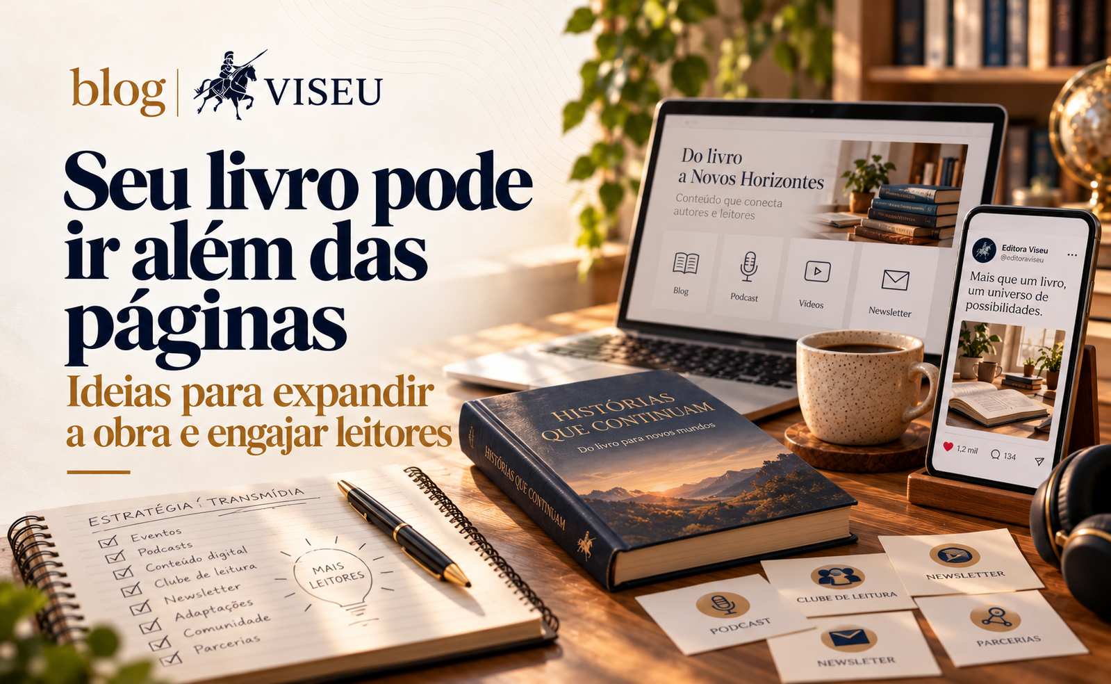 Conteúdo complementar ao livro: 8 formatos para expandir sua obra