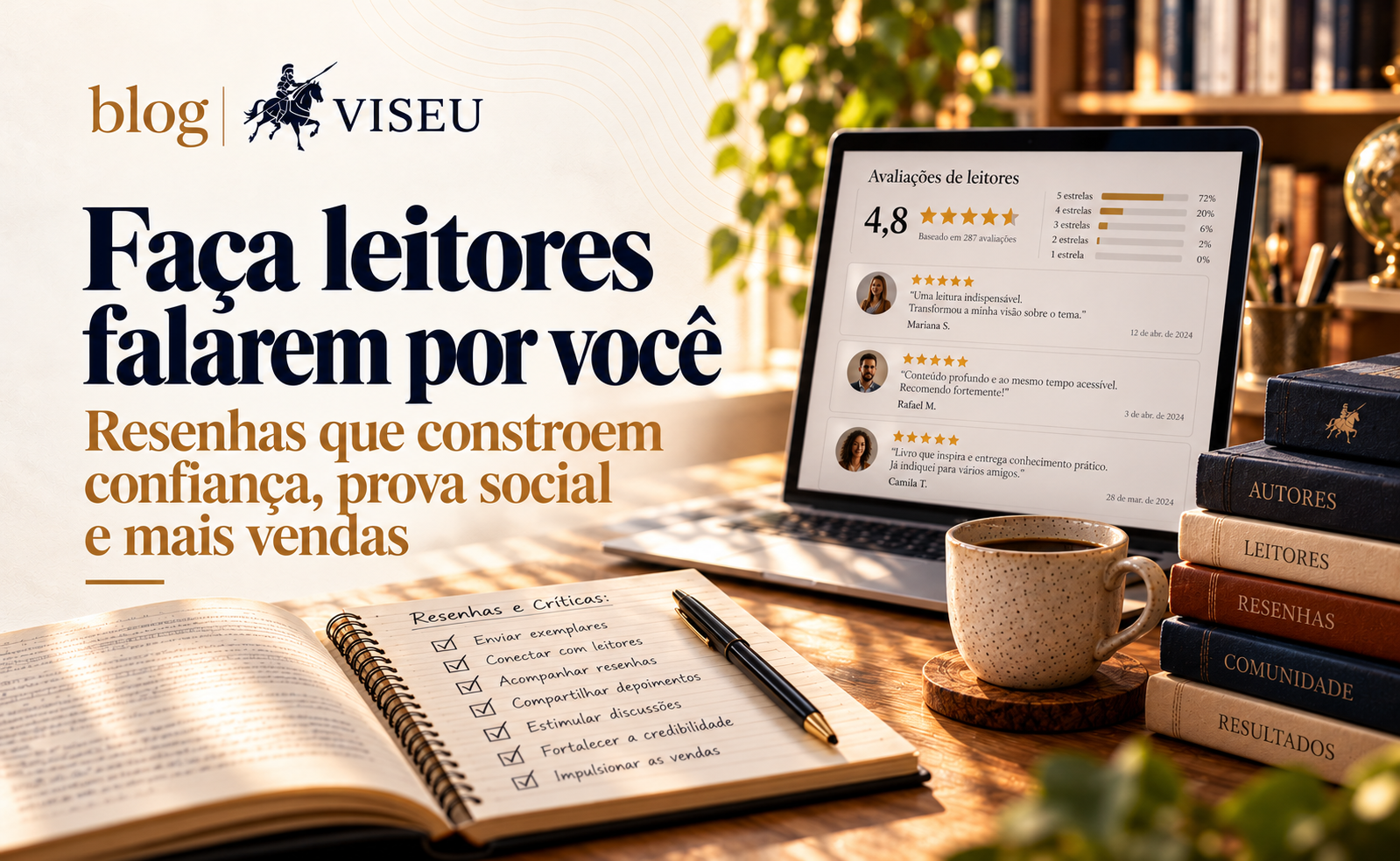 Como conseguir resenhas e críticas para seu livro